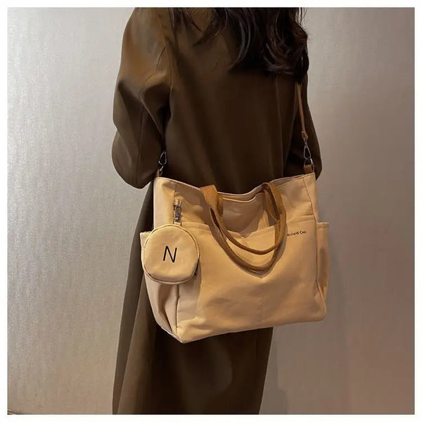 Women's Satchels Nylon Shoulder Bag